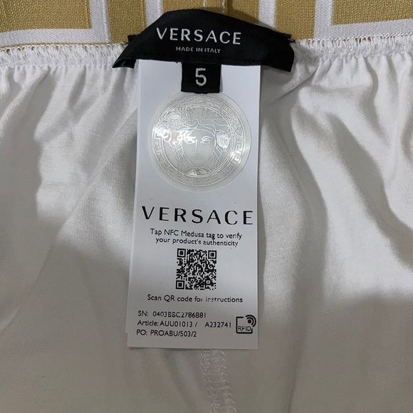 VERSACE UNDERWEAR BOXER STRETCH COTTON MEN’S SIZE LARGE ITALY 5 NEW WITH TAGS. - Picture 13 of 14